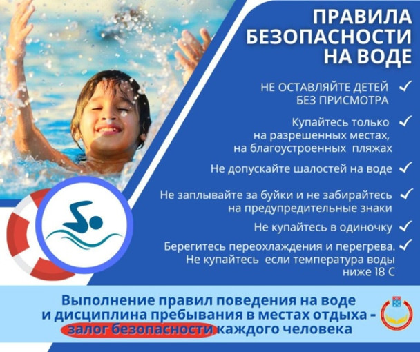 БЕЗОПАСНОСТЬ ДЕТЕЙ НА ВОДЕ – ЗАДАЧА ВЗРОСЛЫХ!.
